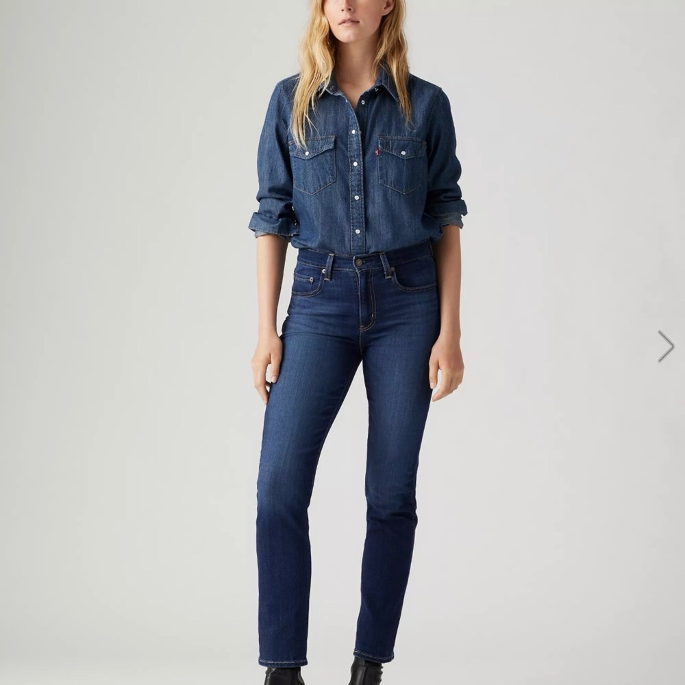 Levi's Women's Dark Blue Skinny Jeans